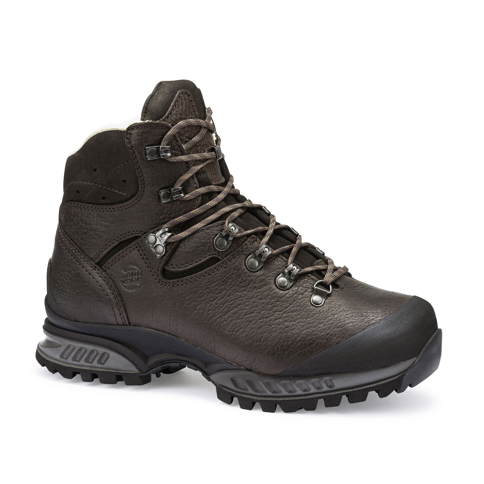 Hanwag Men's Lhasa II Trekking Boots Coffee/Deep Grey KLFZD3901